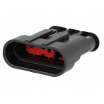 Superseal Connector housing for pin contact 4-pole 0.5-1.5mm² per 10 pieces
