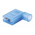gewinkelter Flachsternhülse 1.5-2.5mm² blau  pro 100 Stück