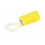 ring terminal 2.5-6. 0mm² yellow Ø 5. 3mm with insert 50 pieces