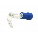 flachsteckerhuls+Tab 1.5-2.5mm² mit Verstärkungshülse blau  6.3x0.8mm pro 100 Stück