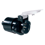 socket Menbers 7-pole type ''S'' PVC with blade terminalconnection ISO 3731