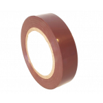 Insulation tape brown 15mm wide 10 meters long 10 pieces.