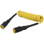 Spiral cable Phillips type S with Weather-Tite™ sealing Euro 6 ISO 3731 4.5mtr