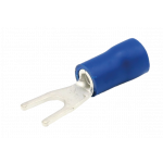 fork terminal 1.5-2.5mm² blue Ø 3. 7mm 100 pieces