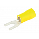 fork terminal 2.5-6. 0mm² yellow Ø 4.3mm 50 pieces