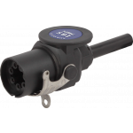 Plug Phillips EBS 7-pin waterproof ADR/GGVS ISO 7638