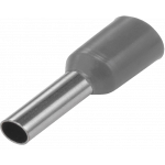 Adereindhuls ''French' 2.5mm² grijs extra lang (12mm) per 100 stuks