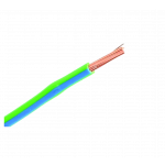 Einzeladerleitung FLRY-B 0.75mm² grün /blau  dünnwandig auf spule pro 100 Meter.
