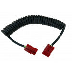 Spiral cable 3x6mm² including 2 red Battery plugs