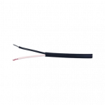Trailerkabel 2x0.75mm² aderkleuren zwart/wit per haspel 100 meter