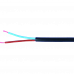 Trailerkabel FLYY 2x0.75mm² rond aderkleuren bruin/blauw op haspel 1000 meter