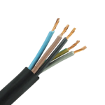 multi core cable FLYY 5 x 0. 75mm² black/blue/brown/grey/green and yellow 100 meter