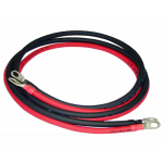 Startercable 5m red/black incl cable log per piece
