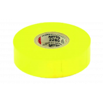 Insulation tape yellow 15mm wide 10 meters long 10 pieces.