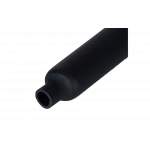 shrinktube without adhesive layer black 12. 7mm->6. 4mm 5 meter