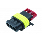 Superseal connector housing for bus contact 3-pole 0.5-1.5mm² per 10 pieces