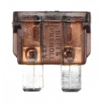 Blade fuse Littelfuse 7.5amp. DIN 72581/3F brown 50 pieces